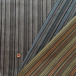 Cotton Multi Stripe Fabric - nomura tailor
