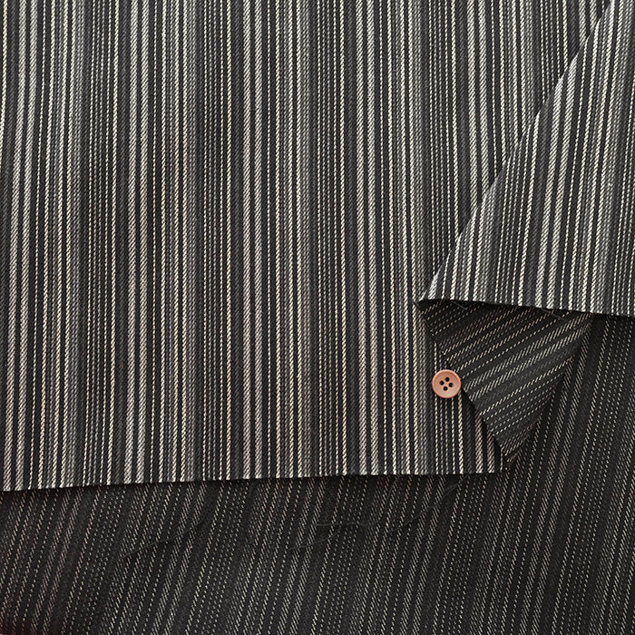Cotton Multi Stripe Fabric - nomura tailor