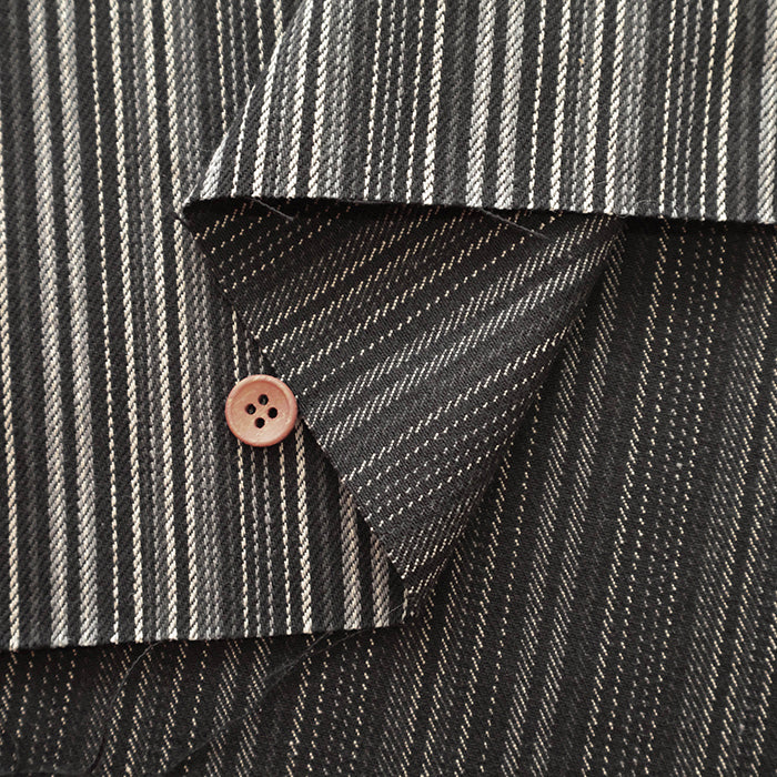 Cotton Multi Stripe Fabric - nomura tailor