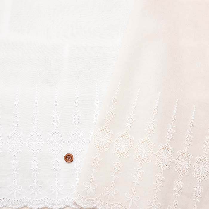 Cotton Loan Cafe Curtain Crystal Approximately 40cm Length - nomura tailor