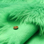 Bright fake fur fabric - nomura tailor