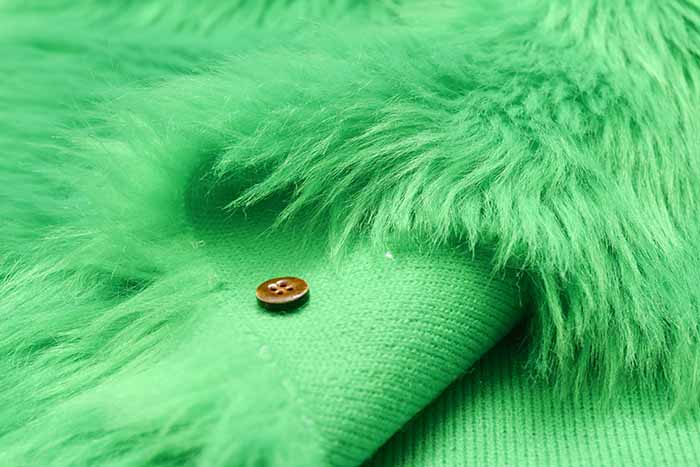 Bright fake fur fabric - nomura tailor