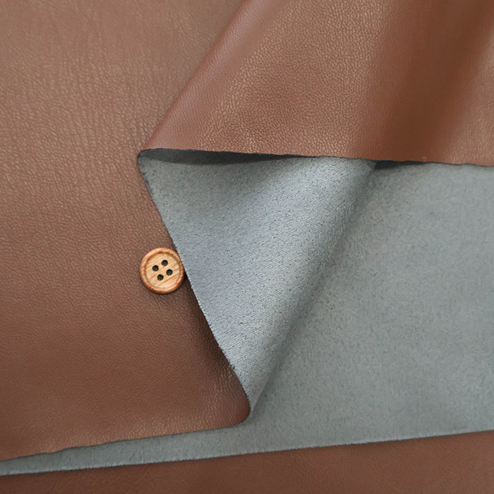 Stretch Leather Fabric - Plain - nomura tailor