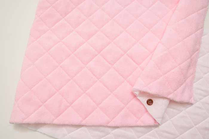 Baby Pile quilt fabric half hand (lining: double gauze) - nomura tailor