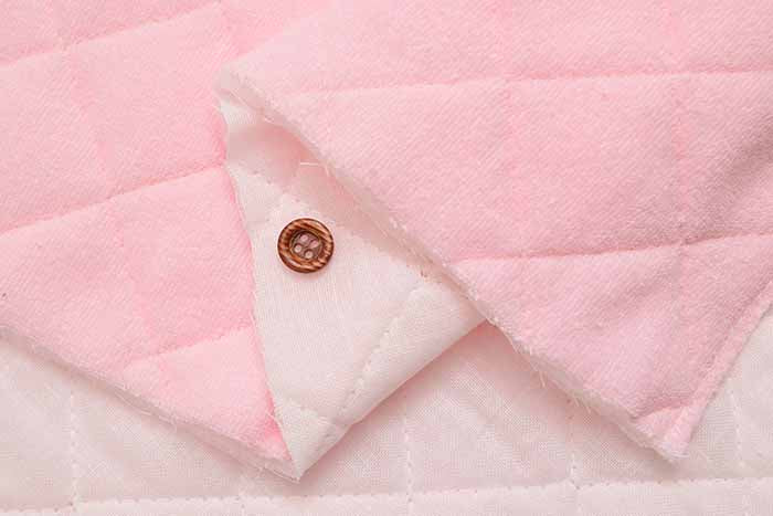 Baby Pile quilt fabric half hand (lining: double gauze) - nomura tailor