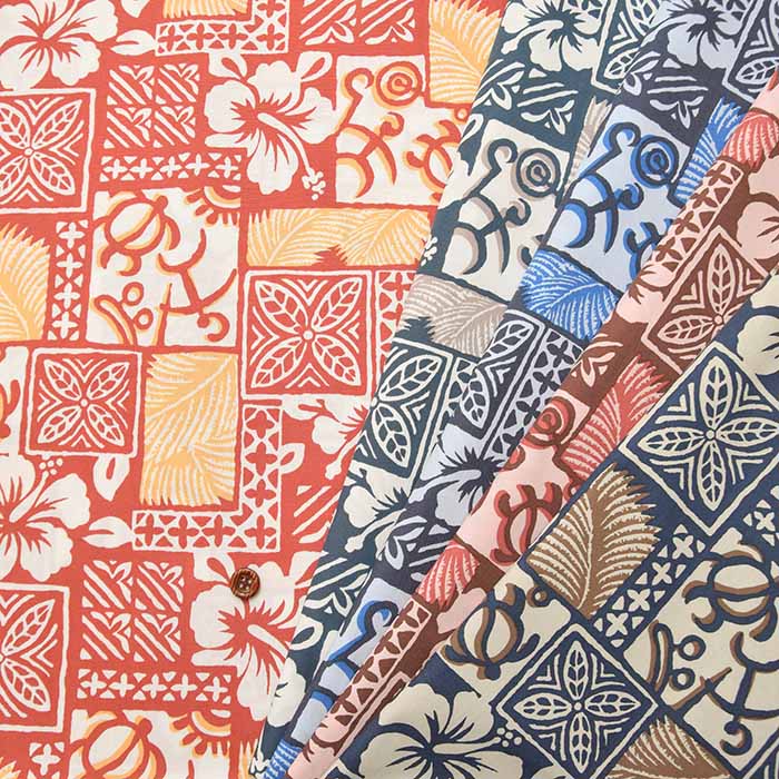 T/C print fabric Hawaiian 1 - nomura tailor