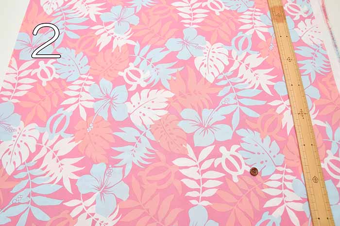 T/C print fabric Hawaiian - nomura tailor