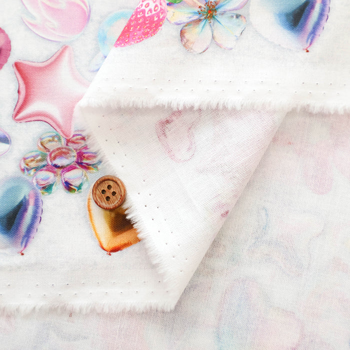 Cotton Sheeting Inkjet-printed Fabric - ming swim - 3D art - nomura tailor