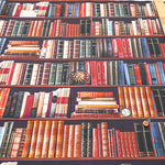 Cotton Sheeting Inkjet-printed Fabric  - ming swim - Bookshelf - nomura tailor