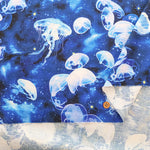 Cotton Sheeting Inkjet-printed Fabric mingswim - Jellyfish - nomura tailor