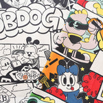 Made in China Cotton Muslin Inkjet-printed Fabric - Little Bobdog - nomura tailor