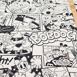 Made in China Cotton Muslin Inkjet-printed Fabric - Little Bobdog - nomura tailor