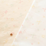 Petite Pique Cotton Cambric Embroidered Fabric Sewing - nomura tailor
