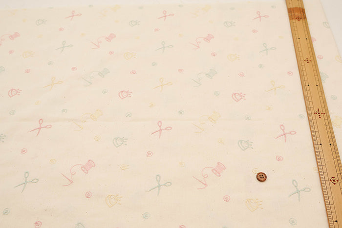 Petite Pique Cotton Cambric Embroidered Fabric Sewing - nomura tailor