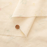 Petite Pique Cotton Cambric Embroidered Fabric Sewing - nomura tailor