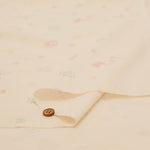 Petite Pique Cotton Cambric Embroidered Fabric Sewing - nomura tailor
