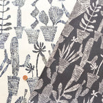 Cotton Print Fabric - uwaru Strange Succulent - nomura tailor