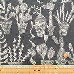 Cotton Print Fabric - uwaru Strange Succulent - nomura tailor