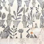 Cotton Print Fabric - uwaru Strange Succulent - nomura tailor