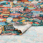 USA Cotton ROBERT KAUFMAN - Neon Panel - nomura tailor