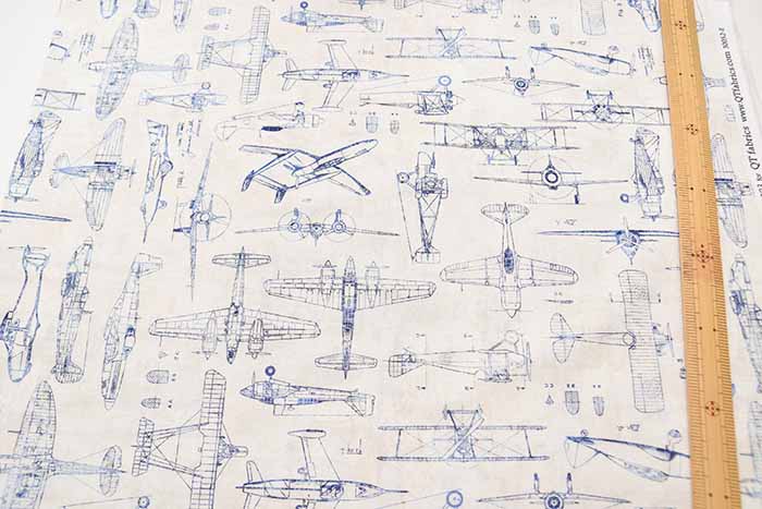 USA Cotton QT FABRICS Blueprints - nomura tailor