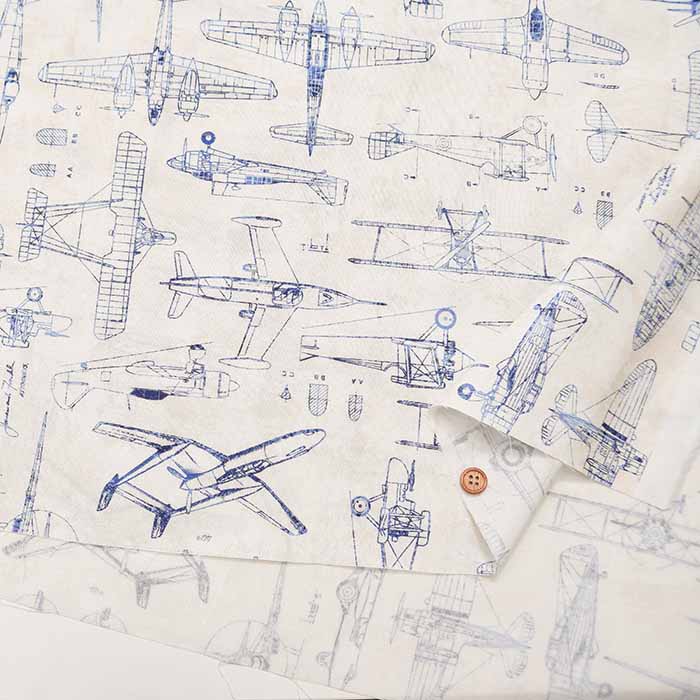 USA Cotton QT FABRICS Blueprints - nomura tailor