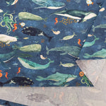 USA Cotton Printed Fabric WINDHAM FABRICS Creatures of the sea - nomura tailor