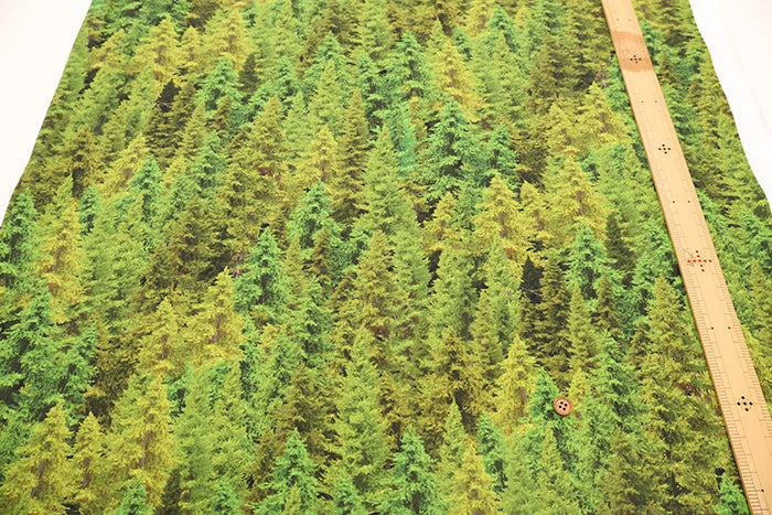 USA Cotton Printed Fabric - TIMELESS TREASURES　FOREST - nomura tailor