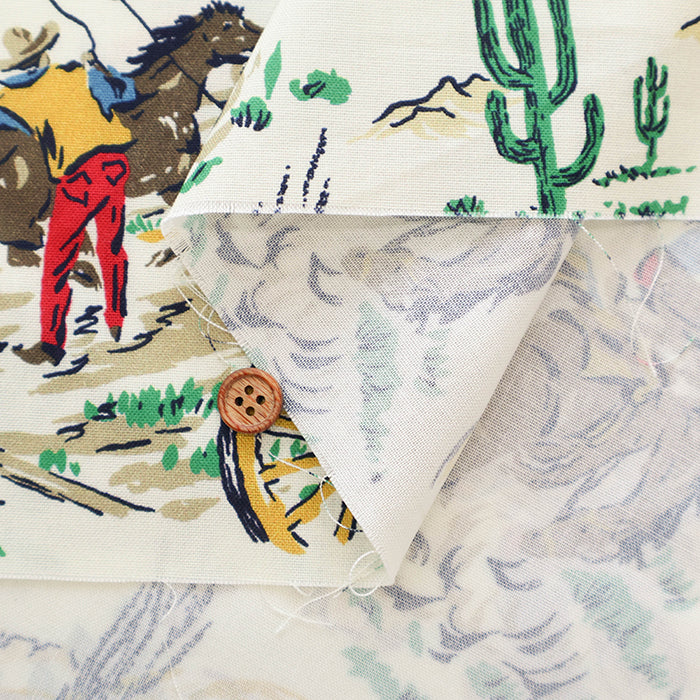 USA Cotton - Michael miller SONG COWBOY - nomura tailor