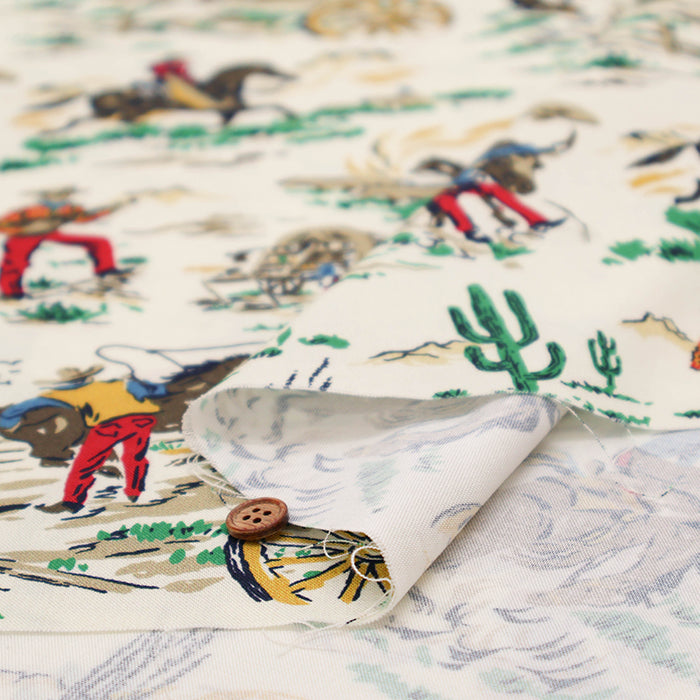 USA Cotton - Michael miller SONG COWBOY - nomura tailor