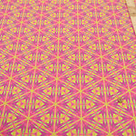 USA Cotton Printed Fabric - FREE SPIRIT Tie-dye Style Pattern - nomura tailor