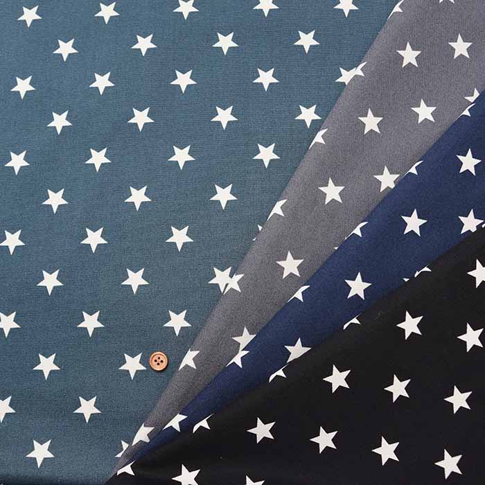 Cotton Ox Printed Fabric Stars - nomura tailor