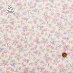 Cotton Ox Printed Fabric Strawberries and Flowers - nomura tailor