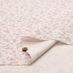 Cotton Ox Printed Fabric Strawberries and Flowers - nomura tailor