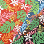 Cotton broadcloth printed fabric Hawaiian - nomura tailor