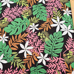 Cotton broadcloth printed fabric Hawaiian - nomura tailor