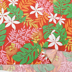 Cotton broadcloth printed fabric Hawaiian - nomura tailor