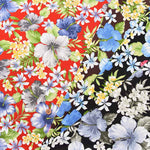 Cotton Broad Printed Fabric Hawaiian - nomura tailor