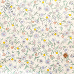 Cotton Broad Printed Fabric - Botanical Flowers - nomura tailor