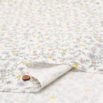 Cotton Broad Printed Fabric - Botanical Flowers - nomura tailor