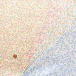Cotton Broad Printed Fabric - Dot Flower - nomura tailor