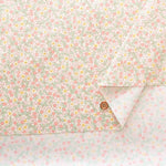 Cotton Broad Printed Fabric - Dot Flower - nomura tailor