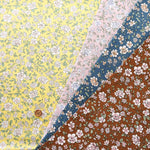 Cotton Broad Printed Fabric - Flowers - nomura tailor
