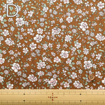 Cotton Broad Printed Fabric - Flowers - nomura tailor