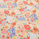 Cotton Sheeting printed Fabric - Kaleidoscope Romance 扇子 - nomura tailor