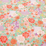 Cotton Sheeting printed Fabric - Kaleidoscope Romance 扇子 - nomura tailor