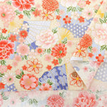 Cotton Sheeting printed Fabric - Kaleidoscope Romance 扇子 - nomura tailor