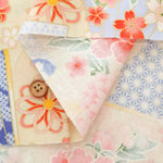 Cotton Sheeting printed Fabric - Kaleidoscope Romance 扇子 - nomura tailor