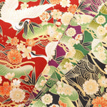 Cotton Sheeting printed Fabric - Kaleidoscope Romance - Crane - nomura tailor