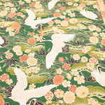 Cotton Sheeting printed Fabric - Kaleidoscope Romance - Crane - nomura tailor